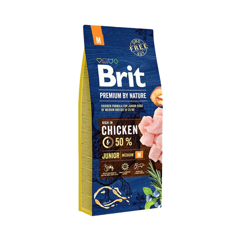 Brit premium by nature junior medium breeds 3kg