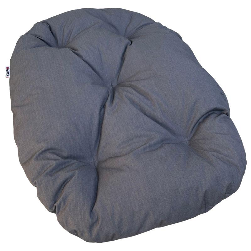 Klupko jastuk za pse Oblak sivi