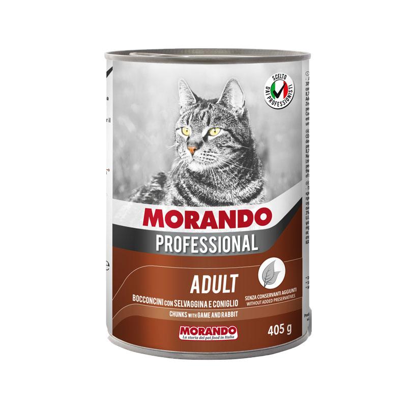 Morando cat konzerva divljač i zečetina 405g