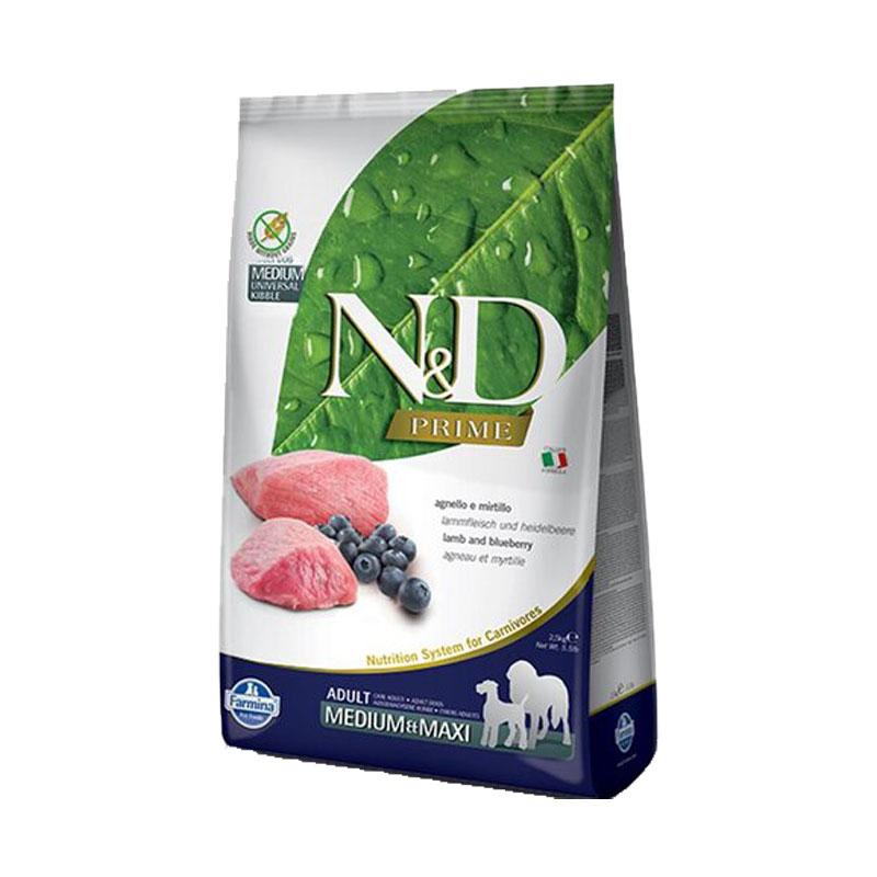 ND Prime adult medium/ maxi jagnjetina 2,5kg