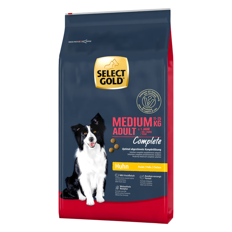 Select Gold medium adult piletina 12kg
