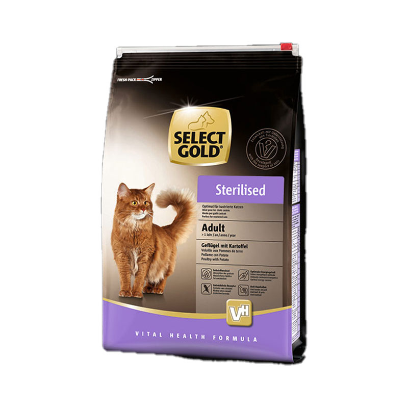 Select gold za sterilisane mačke piletina krompir 400g